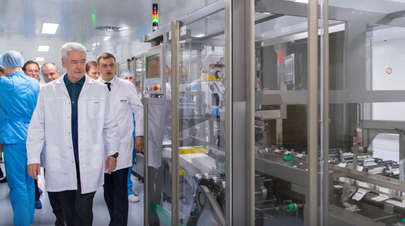 Производство лекарств в Москве увеличилось на 47,6% — Собянин